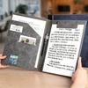 Портфолио для собеседования из искусственной кожи с держателем для блокнота, визитниц и органайзером для документов для мужчин и женщин, для профессионального использования