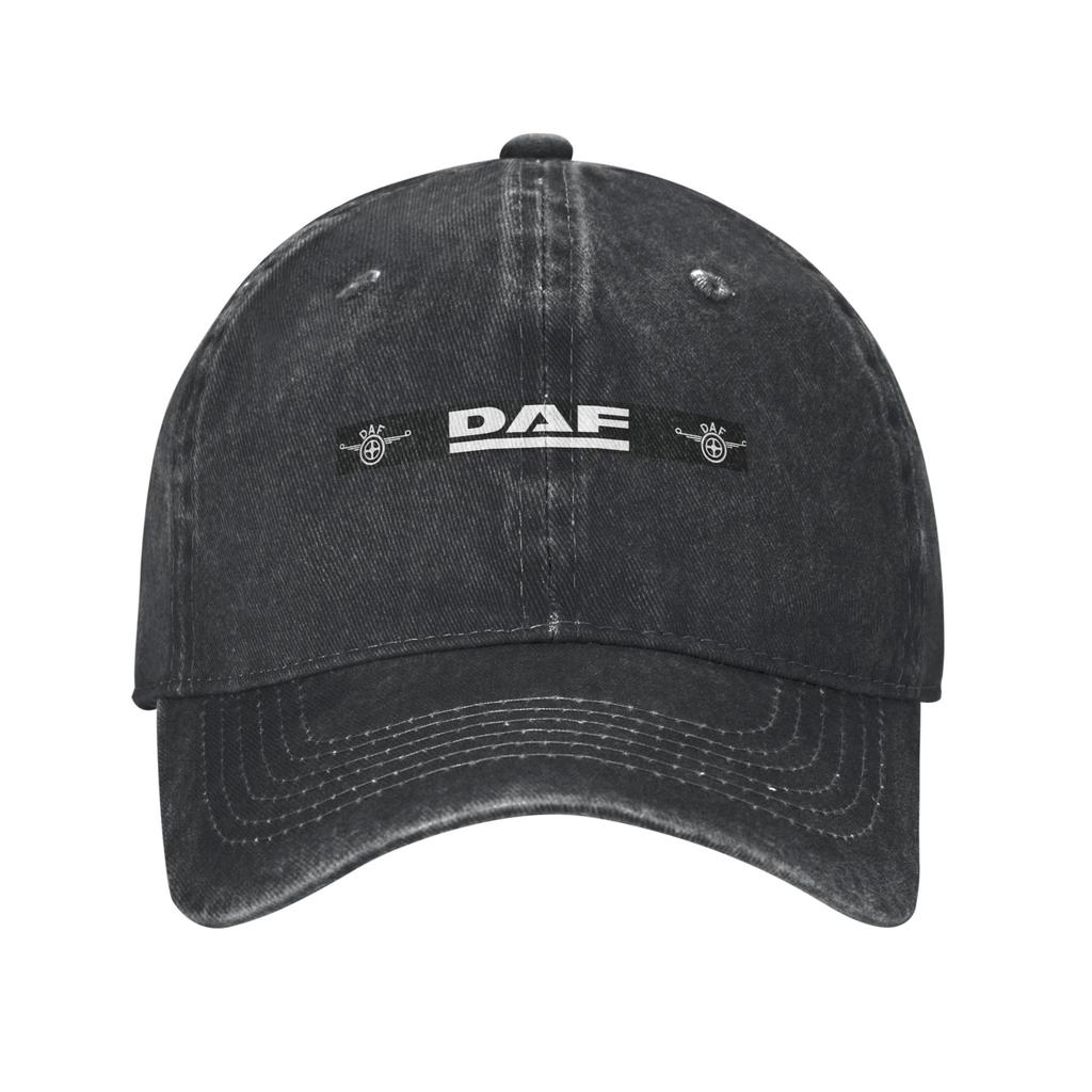 Кепка с логотипом Daf Truck Classic Car, из стираного денима, повседневная, бейсболка, регулируемая, летняя, унисекс