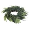 Xmas Wreath Outdoor Front Door Decoration Lifelike Simulated Pine Needle Wreath 40cm