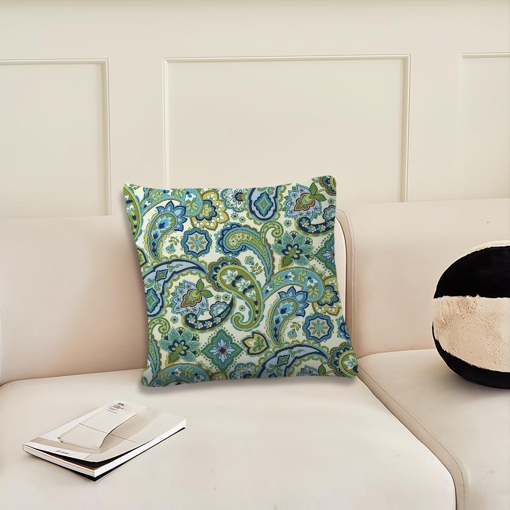 Модная P-пейсли Элегантность наволочка Подушка Декор Комната Дом Диван гостиная Офис Авто Нордическая Простота