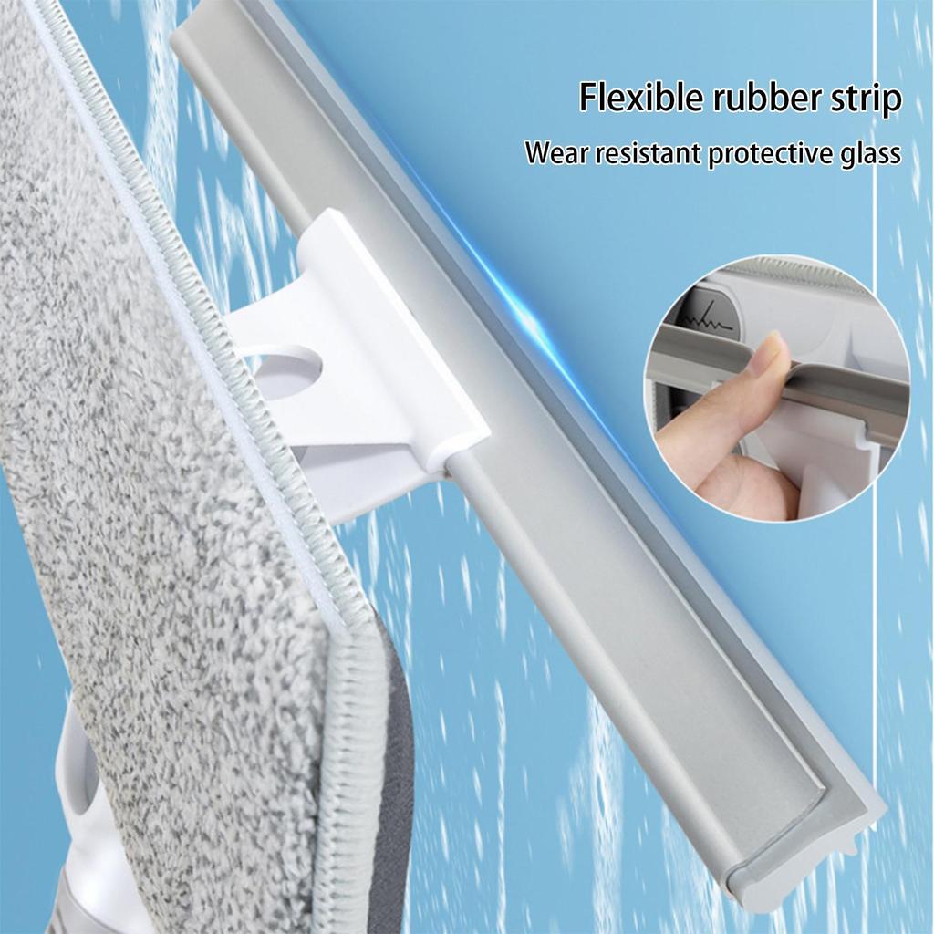Window Squeegee Cleaner 2 In 1 Shower Squeegee 47‘’ Window Washing Equipment Glass Cleaning Tools