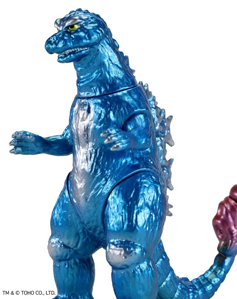 CCP Средний размер серии Годзилла Синий Металлик 120 мм ПВХ окрашенная мягкая виниловая фигурка [11th] (1964 г.) Вер. Прибл.
