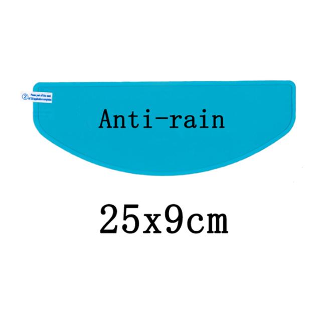 Универсальная пленка для мотоциклетного шлема, непромокаемая/противозапотевающая, прозрачная защитная пленка для мотоциклетного шлема, аксессуары, прочное нанопокрытие, наклейка