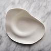 Ультратонкая костяная фарфоровая обеденная тарелка белая неровная керамическая тарелка соусница поднос для закусок десертная миска сервировочные тарелки форма для торта
