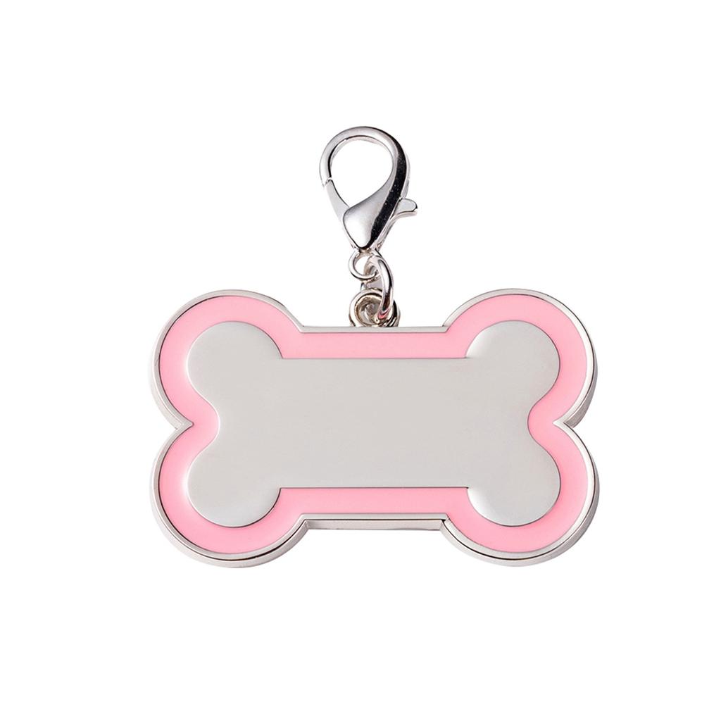 Идентификационные бирки для домашних животных в форме косточки с цветным дизайном, персонализированные бирки для собак и кошек, индивидуальная гравировка с 5 строками текста с обеих сторон