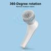 Электрическая вращающаяся чистящая щетка Перезаряжаемая конструкция Мощный двигатель Чистящая щетка с 3 насадками Беспроводная щетка для удаления пятен
