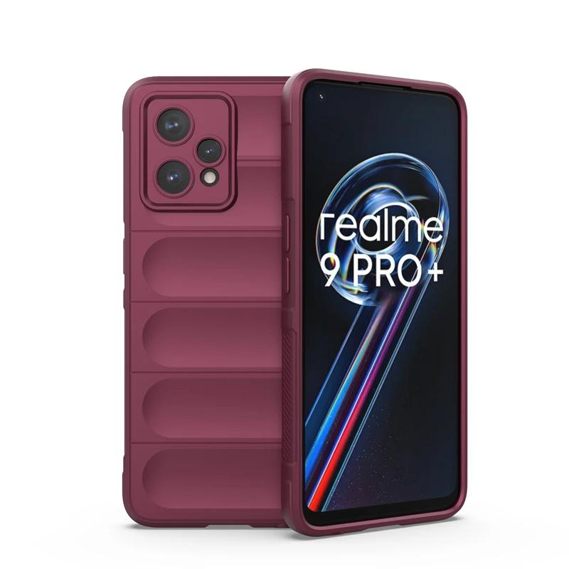 Чехол для OPPO Realme 9 4g задняя крышка чехол для телефона жидкий силикон противоударный защитный чехол Funda Coque