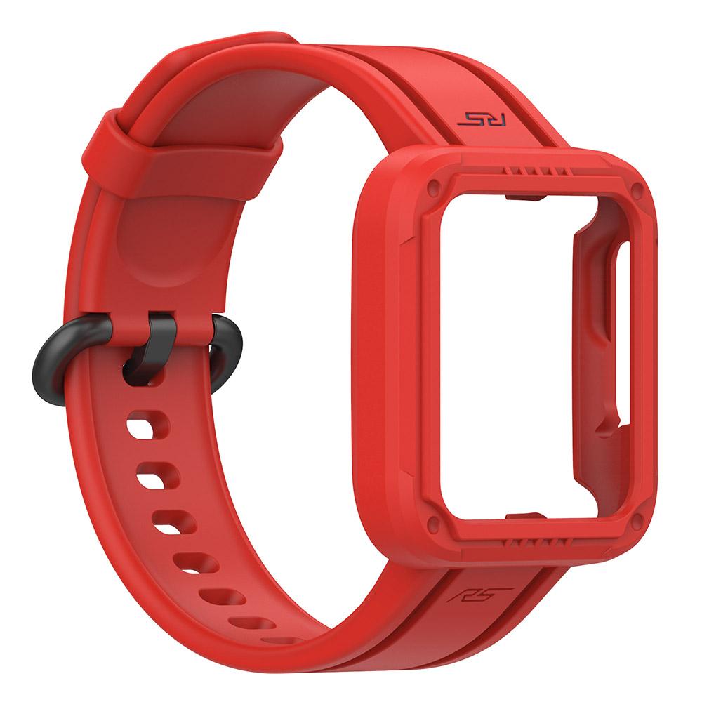 Silicone Strap For Xiaomi Redmi Watch 2 Lite/Horloge 2/Mi Watch Lite Bracelet Watchband For Xiaomi Poco Watch Band + Case