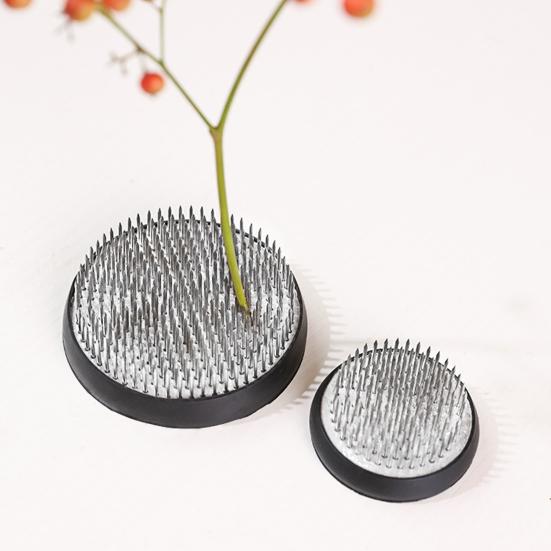 Круглая лягушка-цветок икебана из нержавеющей стали, подставка для икебаны, основа для цветочной композиции, лягушки-цветы, инструмент для фиксации цветов, своими руками, флористика