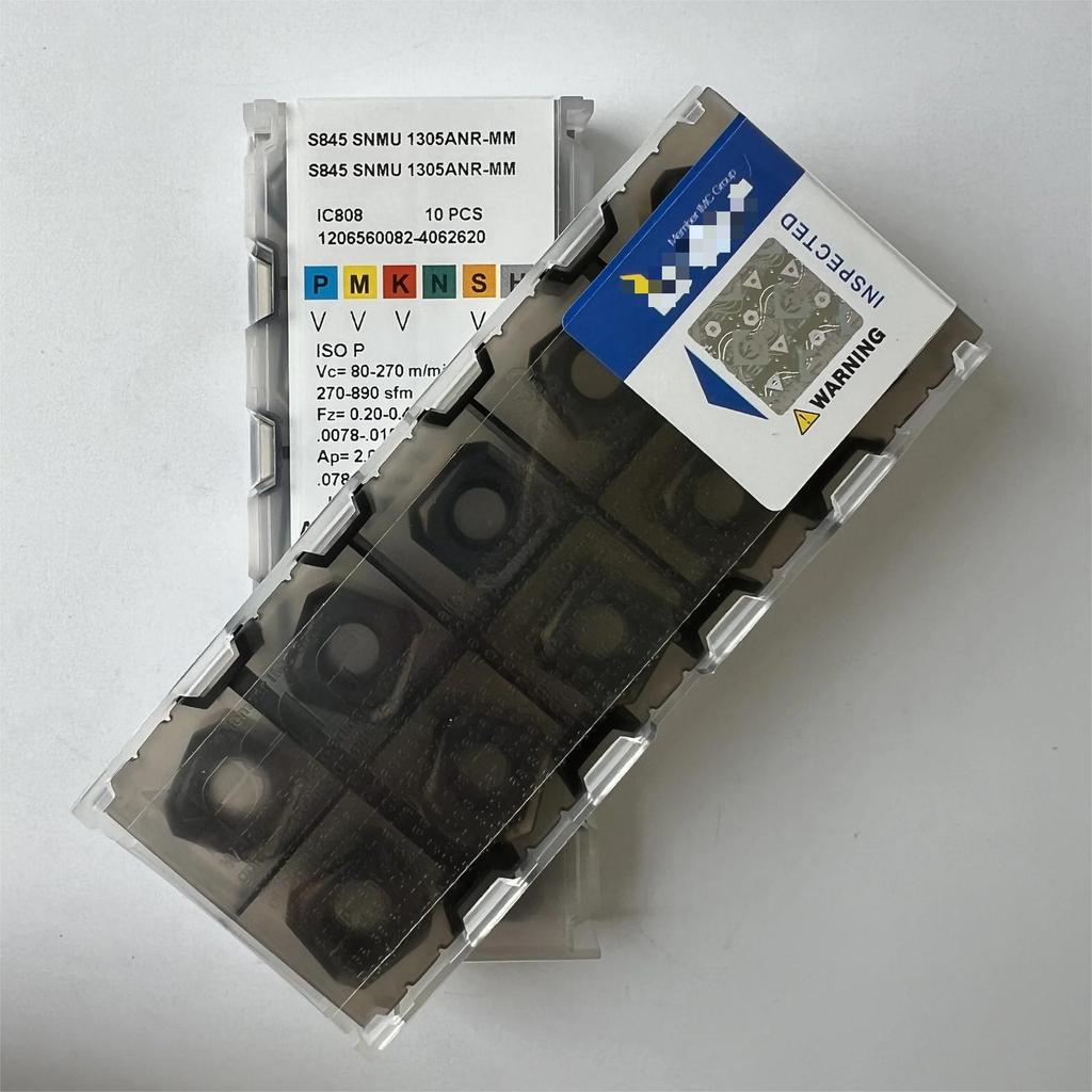 S845SNMU1305ANR-MM IC808 / Промышленные сменные твердосплавные пластины 10 шт.