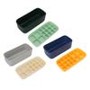 Ice Cube Tray Office Home Soft Reusable Silicone Ice Cube Mold Large Capacity Ice Maker With Lid Ice