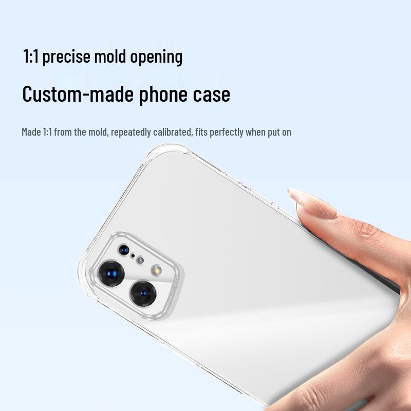 Прозрачный TPU чехол с подушками безопасности для OPPO Find X5/X5 Pro