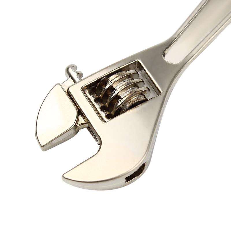 Модный мини-ключ, брелок, декор, портативный металлический регулируемый универсальный гаечный ключ для велосипеда, мотоцикла, инструменты для ремонта автомобилей для мужчин, подарок