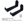 Horizontal Snowboard Wall Mount Clips Snowboard Wall Rack Sturdy Strong Load-bearing Snowboard Display Wall Mount Rack