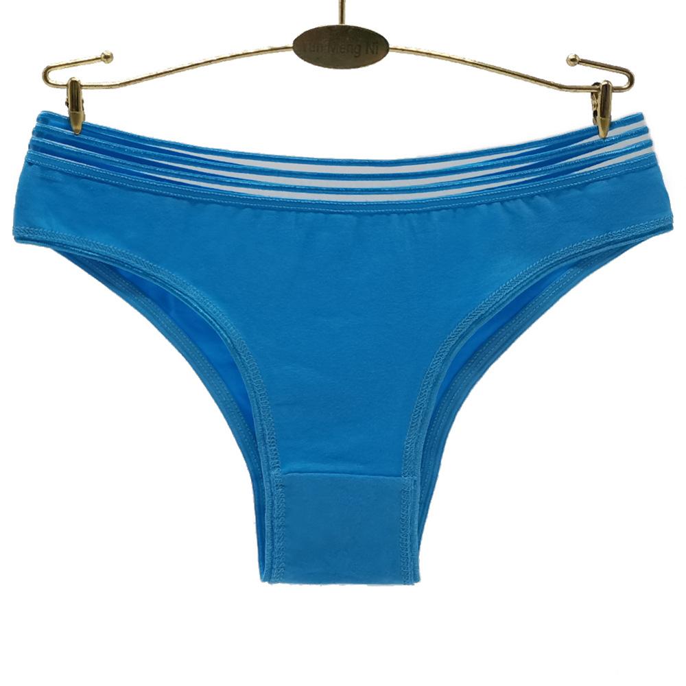 Women Underpants Sexy Bikini Panties Cotton Low Waist Briefs Ladies Underwear Girls Print Lingerie 6 Pcs/lot