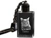 Chartreux - Crystal Pendant with Cat Photo, Illuminated Pendant, Unique Gift by Brand