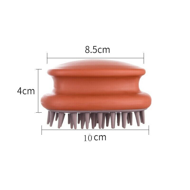Массажер для кожи головы, шампунь, щетка, скребок для кожи головы, инструмент для удаления перхоти, влажные сухие волосы