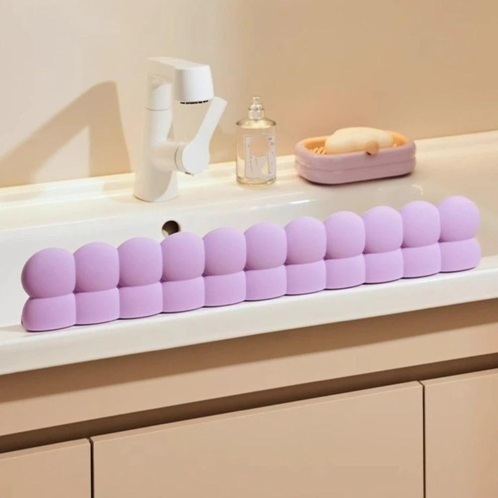 Silicone Kitchen Water Baffle Waterproof Splash Guard Anti-Splash Water Stopper  Wash Basin