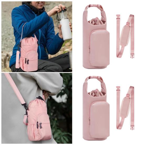 Сумка для переноски бутылки с водой с карманом для телефона 32/40 унций универсальная бутылка для воды