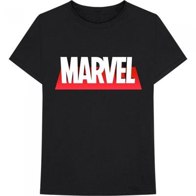 Marvel Comics Хлопковая футболка с логотипом унисекс для взрослых Out The Box