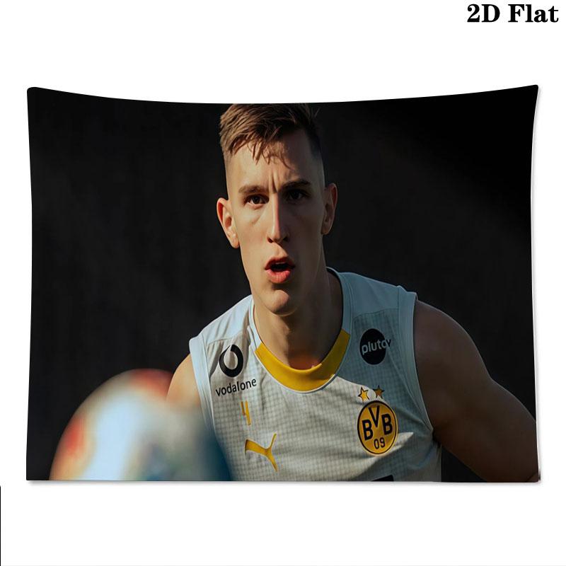 Nico Schlotterbeck Wall tapestry, aesthetic printed fabric blanket, suitable for bedroom, living room, and home decor.