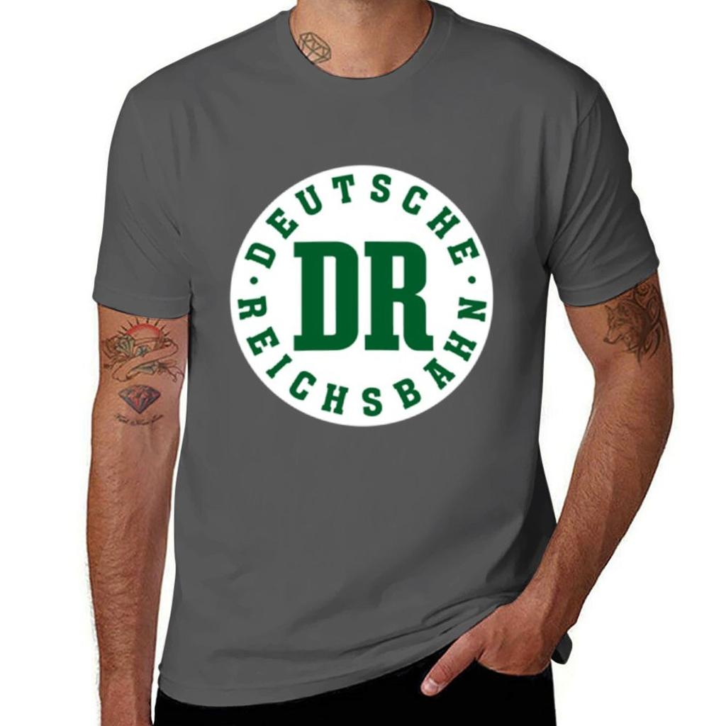 Deutsche Bahn Deutsche Reichsbahnlogo 1949 Tshirt Plus Size Solid Color Tshirt
