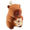 Bread Stuffed Capybara  Animal Plush Toy With Pp Cotton Filling For Decor Kids
