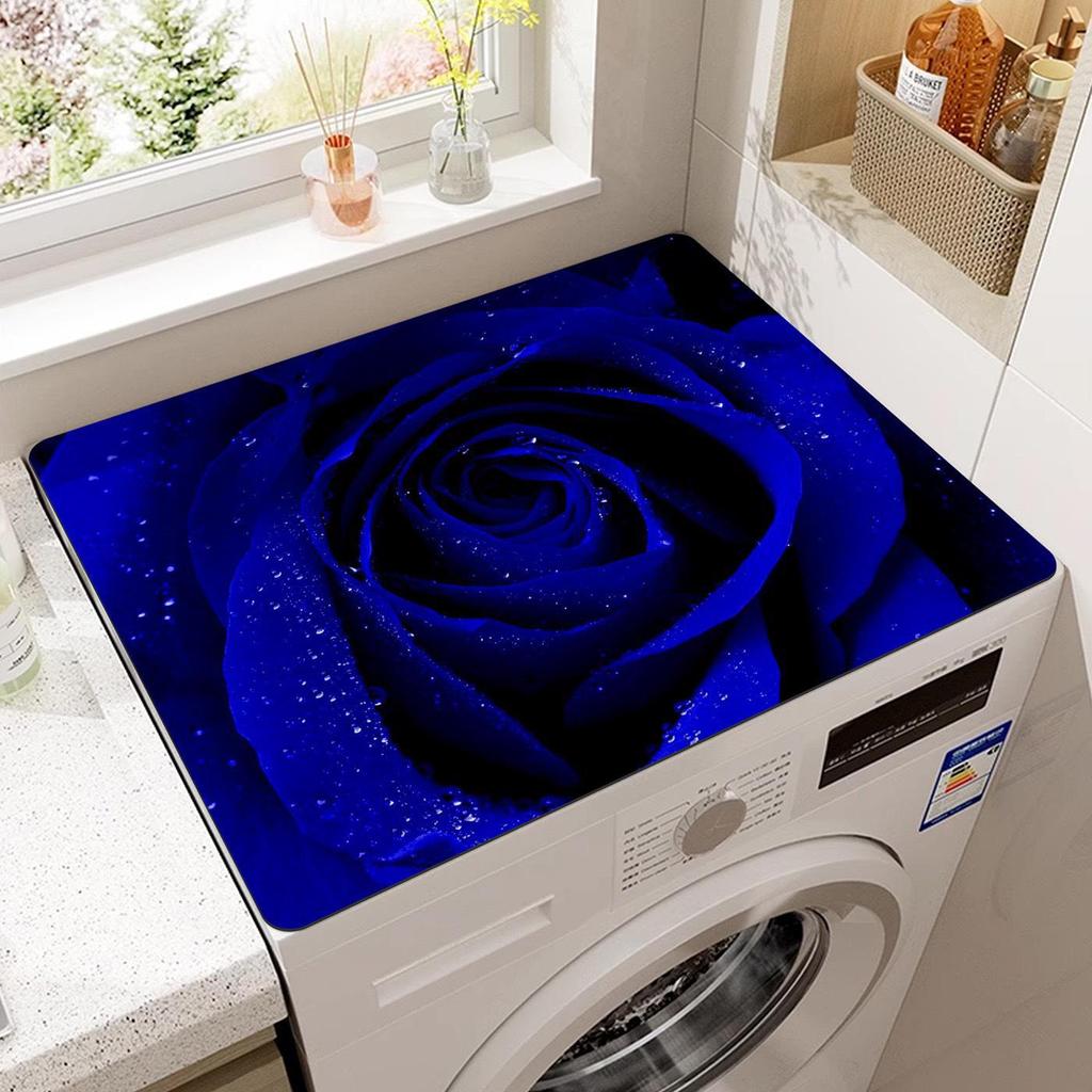 Коврик из диатомовой грязи подсолнечника, пылезащитный для барабанных стиральных машин, сушилок и холодильников - влагопоглощающий и защитный