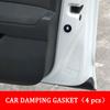 Car Door Anti-Collision Silicone Pads Shock Absorber Gasket For Peugeot 407 3008 307 308 206 508 208 207 607 106 301 408 5008
