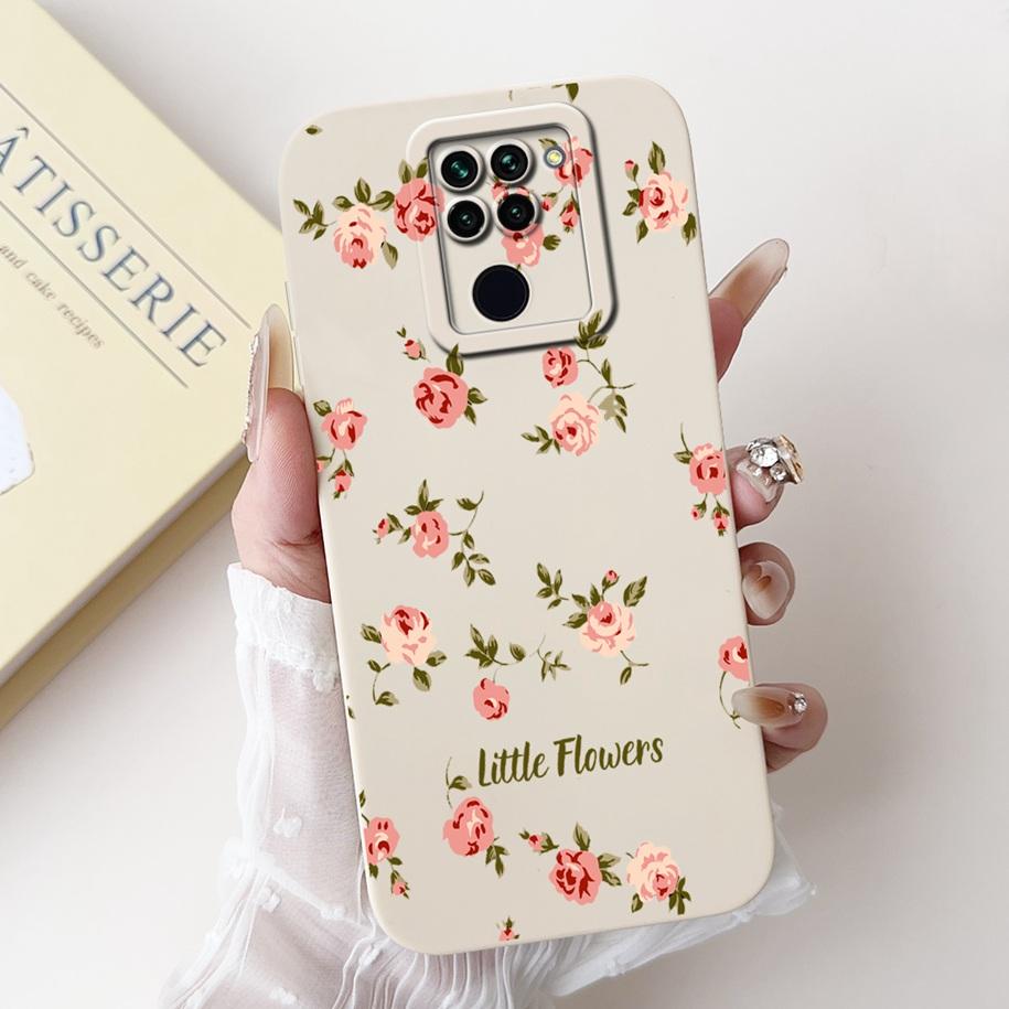 For Xiaomi Redmi Note 9 Case Cute Cartoon Panda Rabbit Liquid Silicone Shockproof Bumper on Xiomi Redmi Note 9 Cover Note9 Funda