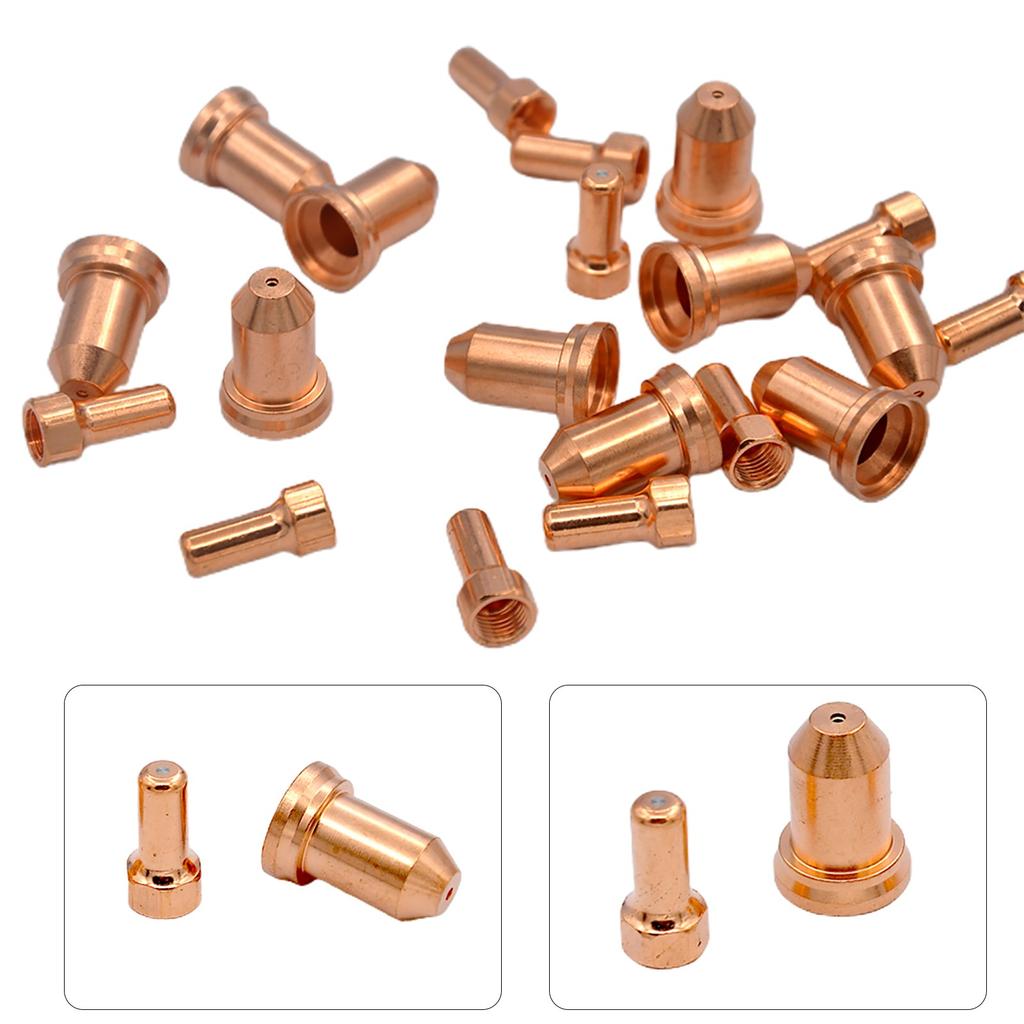 20 шт. электродов для плазменной резки PT-80 40-50A с наконечниками 1,0 мм 52558 51311.12