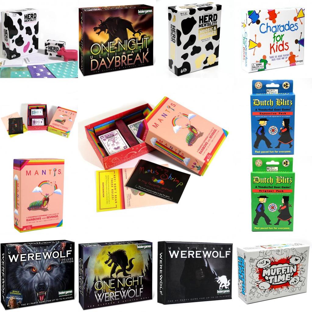 Карточная игра Mentality Mantis Herd для развития эмоциональных и зрительных навыков Подходит