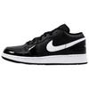 Air Jordan 1 Low Винтажные Баскетбольные Кроссовки Женские Черно-Белые 553560-002