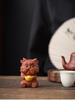 Guochao Pixiu Zisha Tea Pet Ornament - Creative, Cute, and Wealth-Attracting Tea Table Decoration