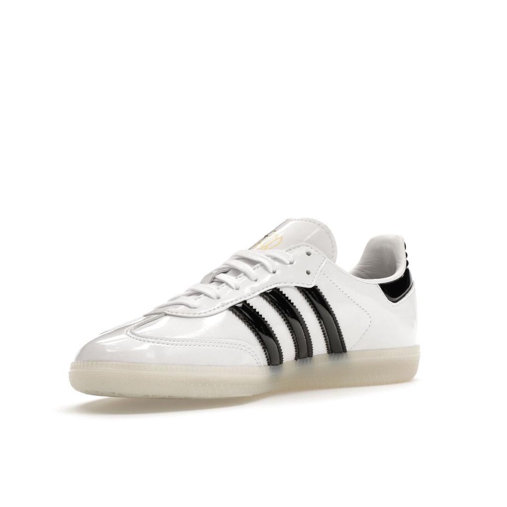 Jason Dill X Adidas Samba White Black Unisex Sneakers Cloud-White Core-Black Gold-Metallic IE5158
