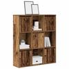 VidaXL Bookcase Old Wood 89x24x101.5 Cm Engineered Wood, Bookshelf, Storage Rack, Book Support, 860407