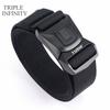 New Men 'S Belt For Trousers Zinc Alloy Pluggable Buckle Outdoor Safety Work Male Belts Quick Dry Durable Nylon Casual Knit Belt