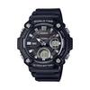 [Casio] CASIO Мировое время Телемемо Ана-Диджи Кварцевые Часы AEQ-120W-1AV Мужские Черные Зарубежная Модель [Параллельный Импорт]