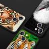 Luxury Phone Case For iPhone 15 14 11 Pro Max 13 12 XS X XR SE3 7 8 Plus Shockproof Black Tiger Lion Leopard Cover Funda