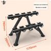 Jie Mai Double-Layer Commercial Dumbbell Rack