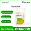 Tofu and Bentonite Cat Litter - Low Dust, Deodorizing, Low-Clumping, 5 Lbs