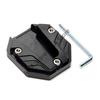 X7JF Aluminum Alloy Motorcycle Bike Kickstand Extender Foot Side Stand Extension Foot Pad Support Plate Motorbike Accessories