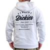 ОРИГИНАЛЬНАЯ мужская толстовка Dickies с флисовой подкладкой, на молнии, с принтом на спине и вышивкой цепочкой, размеры M, L и XL (10002050) (JP, Алфавит, XL, Серый)