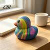 Duck Squeeze Toys Rainbow Stress Relief Toy, Slow Rise Colorful Gradient Relievers Soft Sensory Fidget Toy