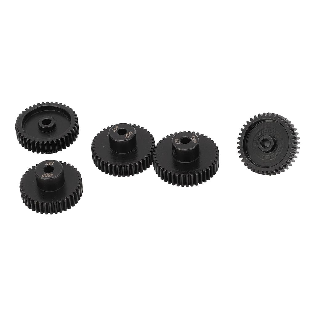 5 шт. RC шестерня мотора пиньон F 48DP 0.53m 38T 39T 40T 41T 42T аксессуар для вала 3.175 мм