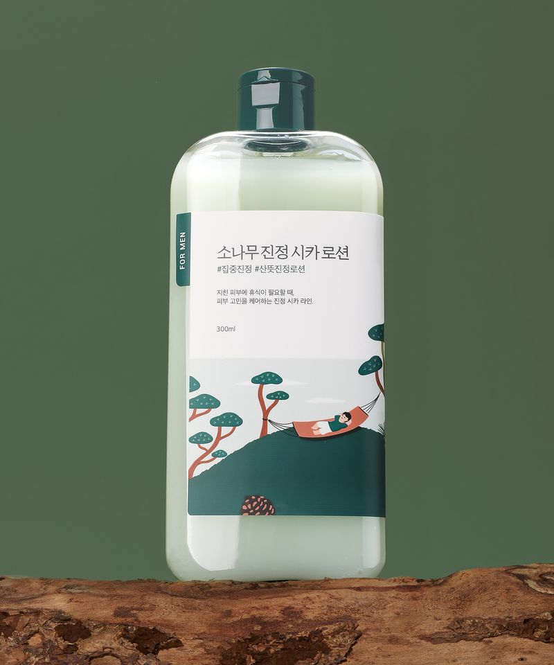 For Men Pine Soothing Cica Lotion Large Size 300ml