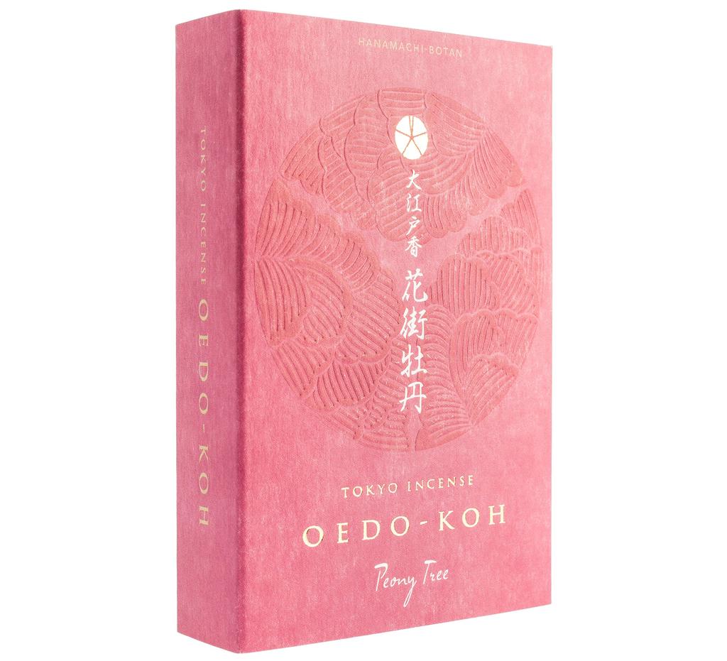 Nippon Kodo Oedo Благовония Flower Town Peony 60 палочек с подставкой для благовоний (Пион Ханамачи)