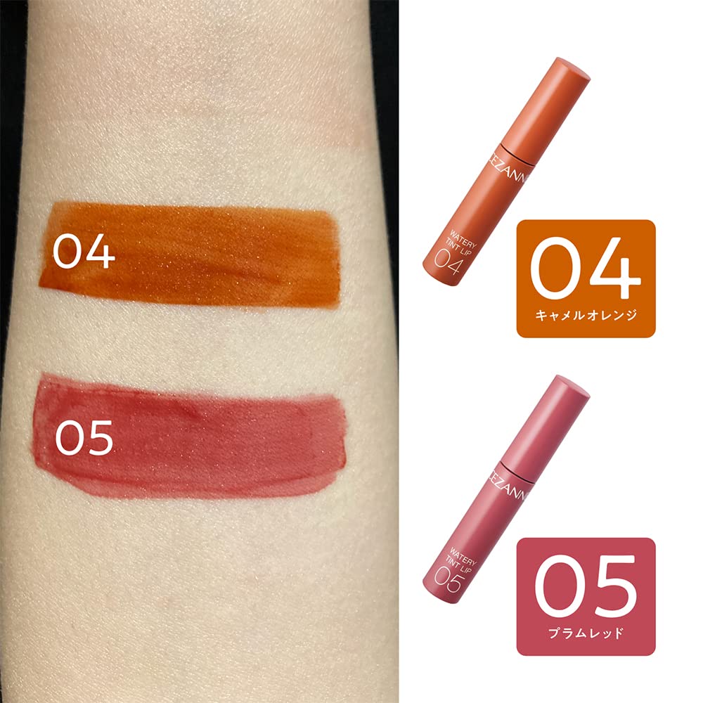 CEZANNE Watery Tint Lip 05 Plum Red Tint формула блеск 4.0 г Стойкий