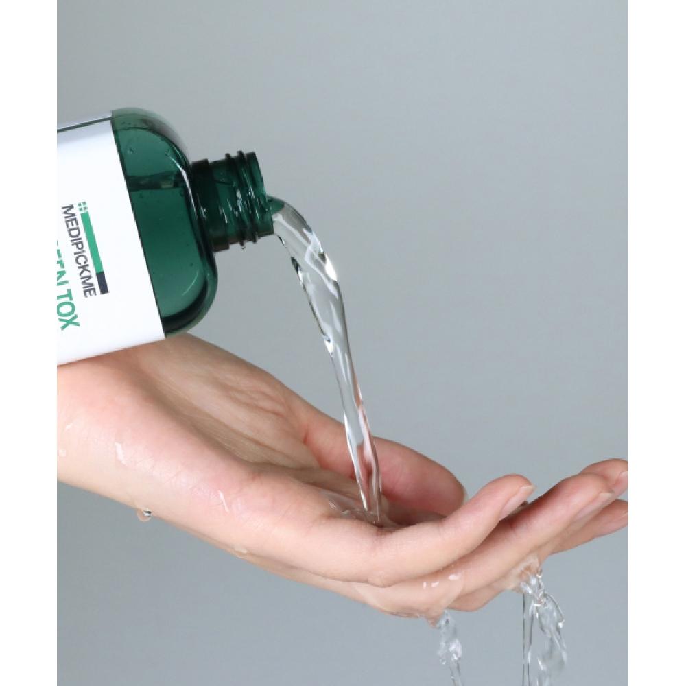 Medipickme Sensitive Skin Intensive Cica Care All Green Tox Solution Set Of 3  150ml Toner+50ml Cream+90g Cleansing Bar 