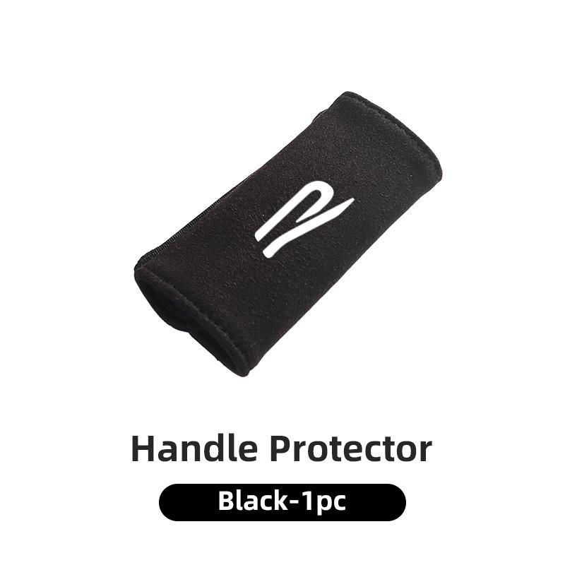 Suede Car Roof Door Pull Handle Protective Cover Soft and Comfortable For VW Scirocco Jetta Beetle Golf Passat Polo Tiguan xd1